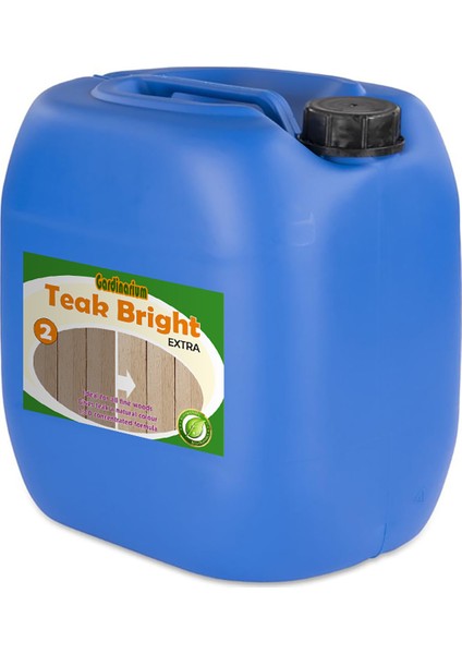 TEAK BRIGHT / EXTRA (Konsantre Tik Parlatıcı) 15 lt Aktif Köpük ile Güçlendirilmiş Formül