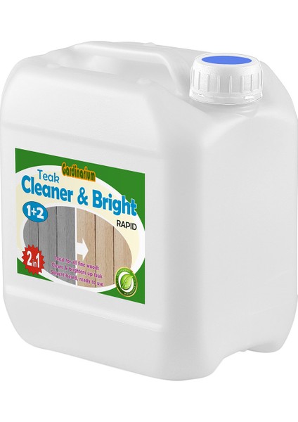 TEAK CLEANER & BRIGHT / RAPID (Kullanıma Hazır Tik Temizleyici ve Parlatıcı) 2½ lt