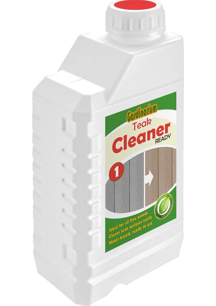TEAK CLEANER / READY (Kullanıma Hazır Tik Temizleyici) 1 lt Aktif Köpük Ile Güçlendirilmiş Formül