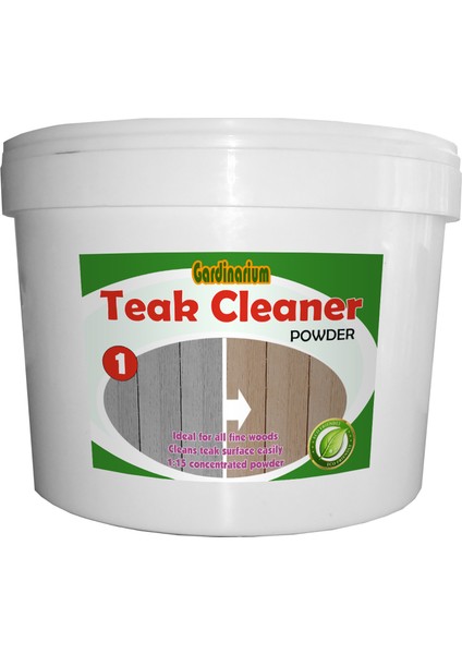 TEAK CLEANER / POWDER (Konsantre Tik Temizleme Tozu) 5 kg