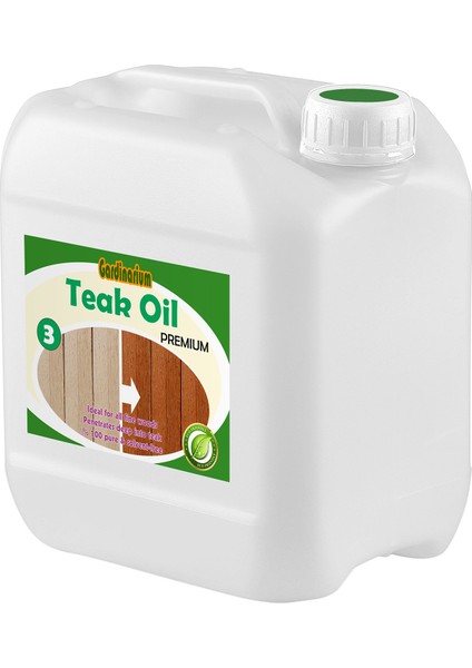 / Solventsiz Teak Yağı 5 Lt
