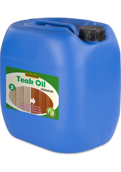 / Solventsiz Teak Yağı 15 Lt