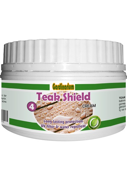 TEAK SHIELD / CREAM (UV Filtreli Tik Koruyucu Krem) 250 gr