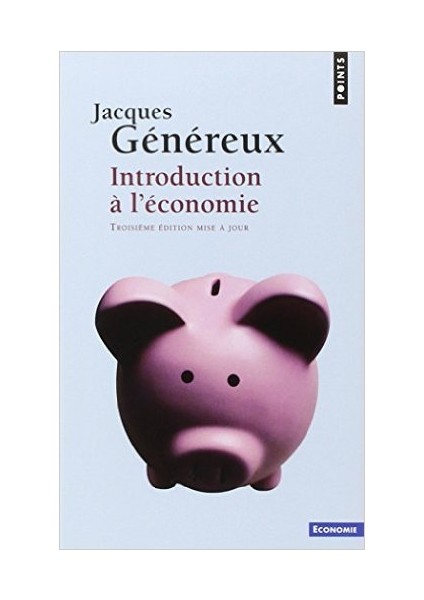 Introduction a l'economie - Jacques Genereux