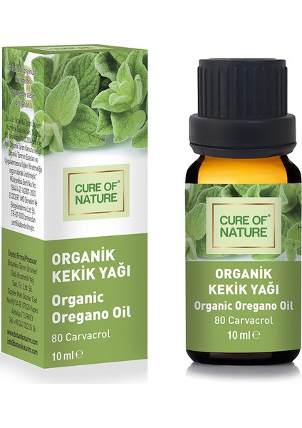 Cure Of Nature Organik Kekik Yağı 10 ml