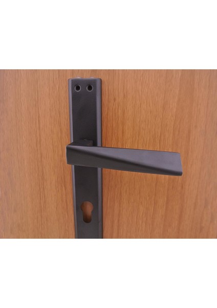 Prizma Mat Siyah Aynalı Kapı Kolu Wc ( Sağ ) fiyatları