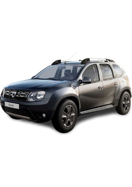 Dacia Duster Gri Renk 2014-2018 Wıngbar Port Bagaj Ara Atkı Tavan Arabar modelleri