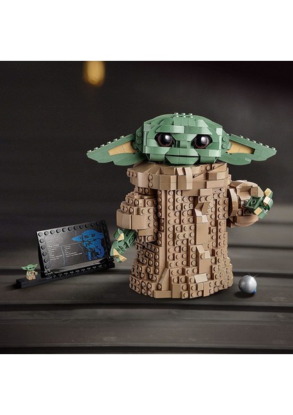 Star Wars: The Mandalorian The Child 75318 - 10 Yaş ve Üzeri Star Wars Sevenler İçin Baby Yoda Figürü İçeren Koleksiyonluk Yaratıcı Yapım Seti (1073 Parça)