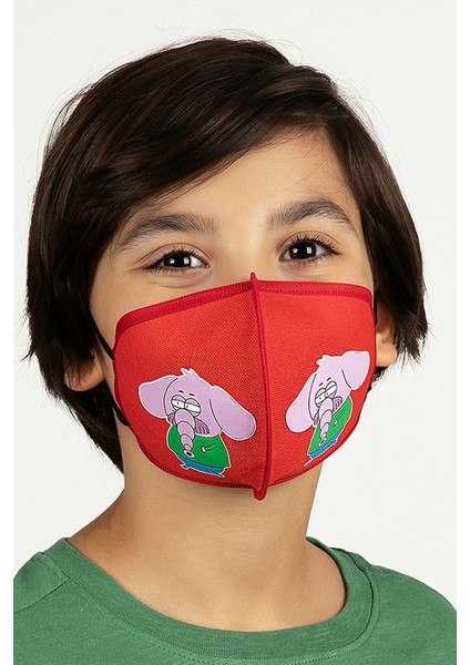 Kral Şakir Lisanslı Saf Gümüşlü Maske (Fil Necati) 5-7 fiyatları
