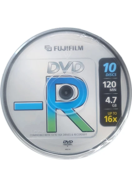 DVD-R 16X 4.7 GB C-Box - 10 Adet