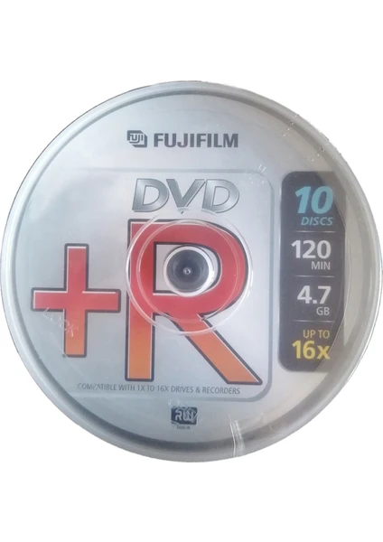 DVD+R 16X 4.7 GB C-Box - 10 Adet