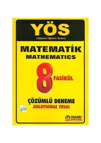 YÖS Matematik 8 Fasikül Çözümlü Deneme