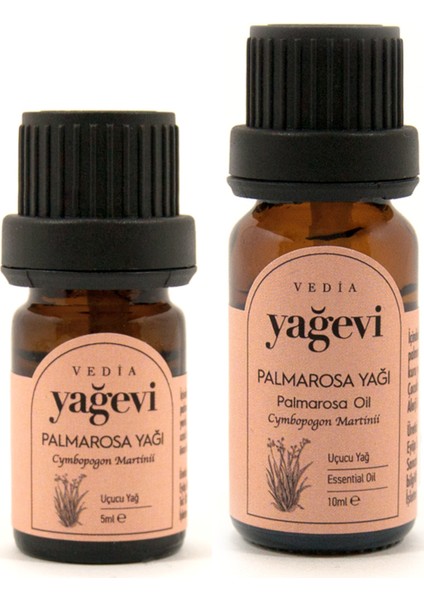 Palmarosa Uçucu Yağı 10 ml