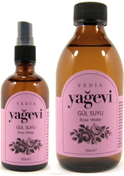 Gül Suyu 100 ml (Tam Yağlı)