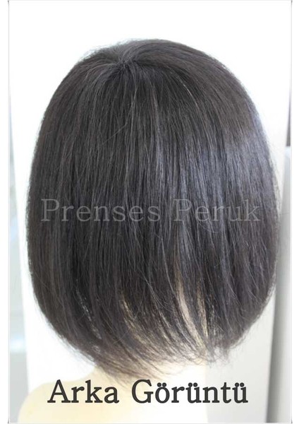 Doğal Saç Siyah Perçem Tepelik Kahkül modelleri
