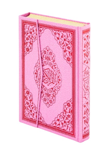 Ayfa Çanta Boy Mühürlü Kuranı Kerim Pembe