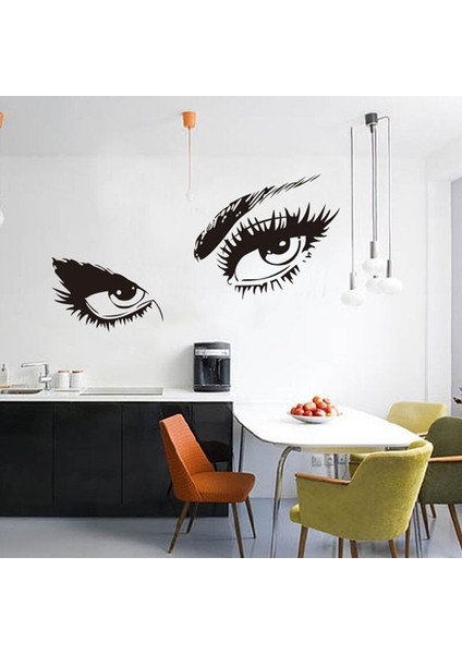 60 x 20 cm Göz Sticker