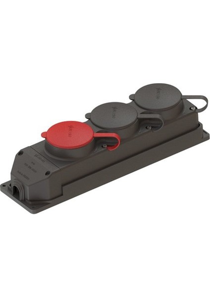 3x25A 1AD. 1x16A 2AD Kauçuk Grup Priz NEAD4010