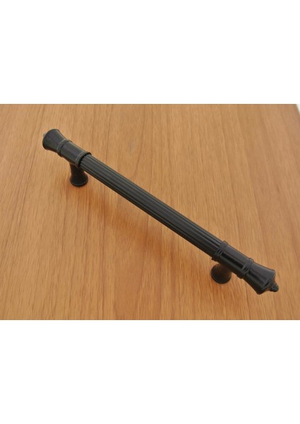 System Kulp Mat Siyah DÜĞME-128-192 mm 4675 Al6-Al6 128 mm