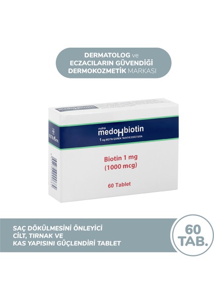 MedoHbiotin 60 Tablet