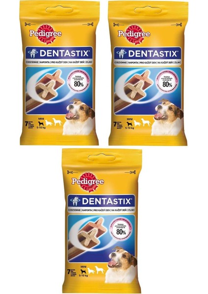 Dentastix Küçük Irk Şerit Köpek Ödül Maması 110 gr (3 Adet)