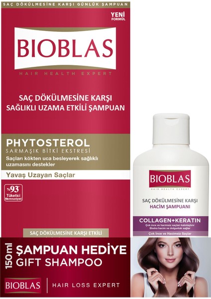 Bıoblas Sampuan 360 ml Saglıklı Uzama Etkılı +150 ml