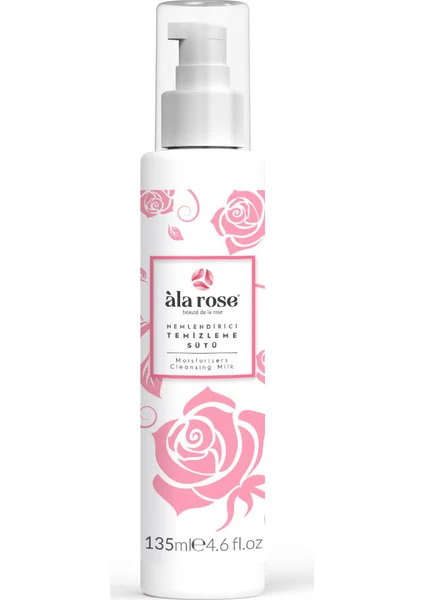 Ala Rose Nemlendirici Temizleme Sütü 135 ml