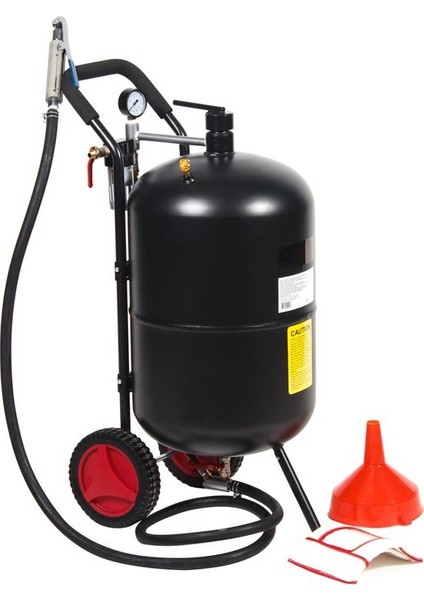 75 Litre Portatif Kumlama Makinesi Dış Mekan Ful Set Profesyonel Servis Ekipmanı