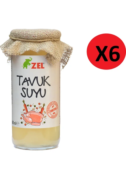 Tavuk Suyu 480 ml - 6 'lı