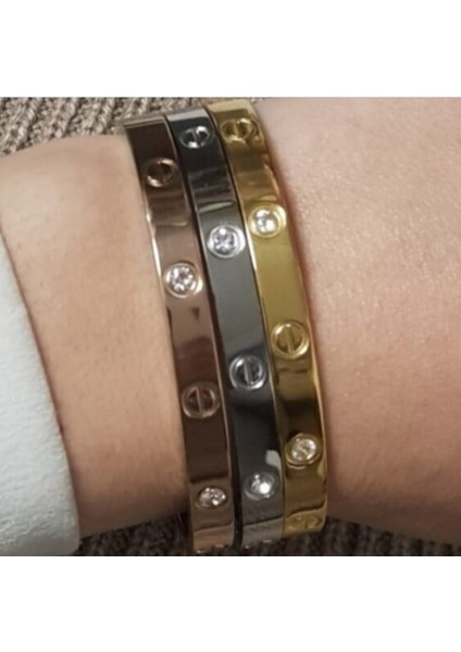 Kararmaz Kartier Kombin Çelik Bileklik fiyatları