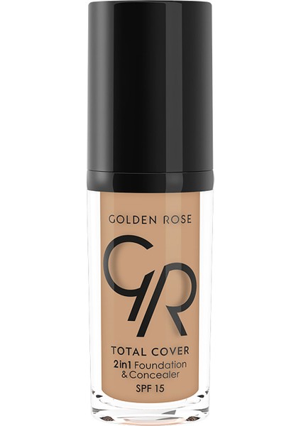 gr Total Cover 2 in 1 Fondöten & Kapatıcı S.boy No:18