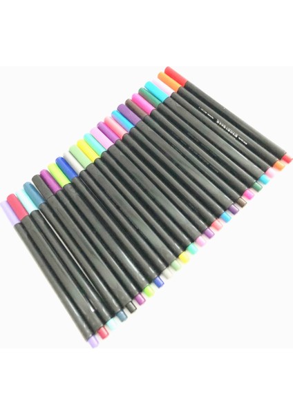 Fineliner 24 Renk Bardaklı Set 0.4 mm