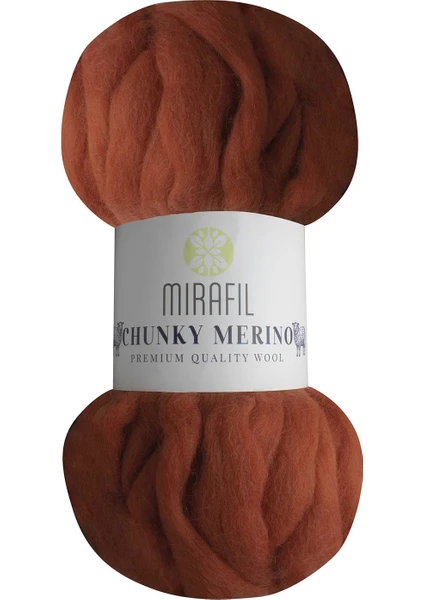 Chunky Merino Saf Yün Soft İplik Mercan