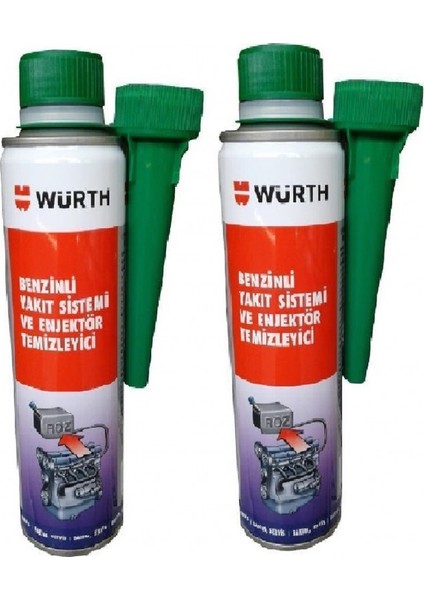Benzin Sistem Temizleyici 300 ml 2'li Set