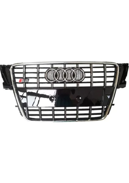 Audi A5 S5 Ön Panjur Izgara 2008 - 2012 B8 Krom - Siyah