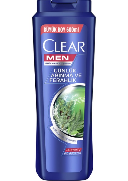 Men Şampuan Günlük Arınma ve Ferahlık 600 ml