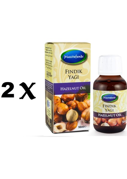 2'li  Mecitefendi Fındık Yağı 2 x 50 ml