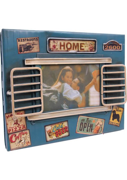 Dekoratif Metal Çerçeve Panjur Temalı fiyatları