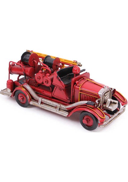Dekoratif Metal Araba Itfaiye Aracı