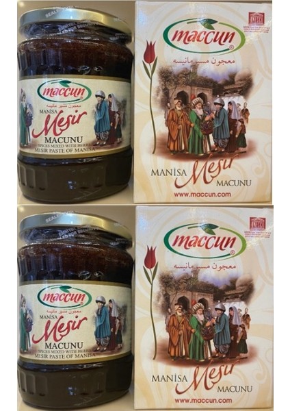 Mesir Macunu Kavanoz 650 gr x 2'li