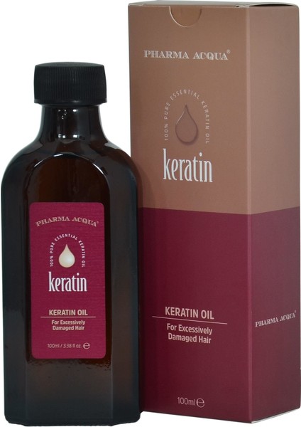 Aşırı Yıpranmış Saçlar Için Keratin Bakım Yağı 100 ml