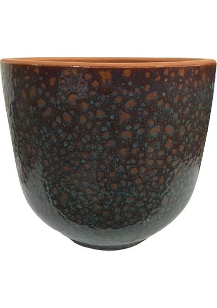 Armenbotanik Sırlı Tombul Toprak Saksı modelleri