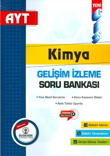 Özde Bir Yayınları AYT Kimya Gis