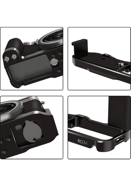 R034 Fujifilm X100V Vlog Metal L Bracket