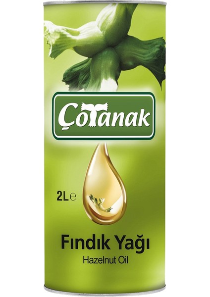 Fındık Yağı 2 Lt Teneke