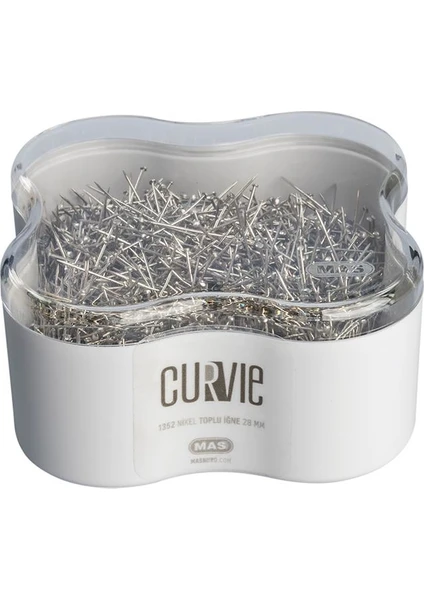 Mas Curvie Nikel Toplu İğne 28 mm 250 gr