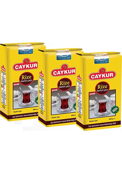 Rize Turist Çay 500GR (3 Adet)