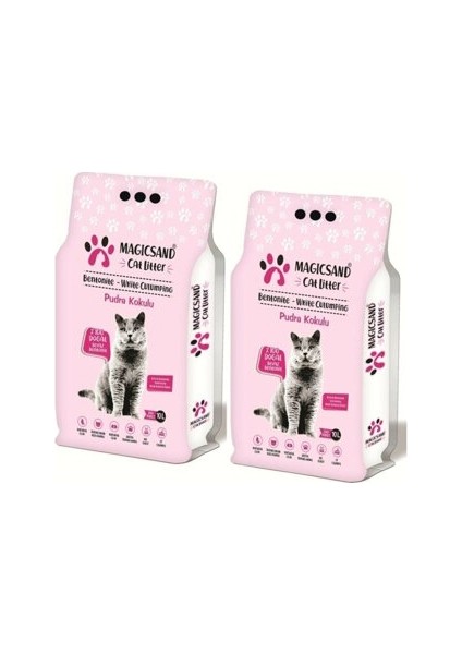 Kedi Kumu Bebe Pudralı