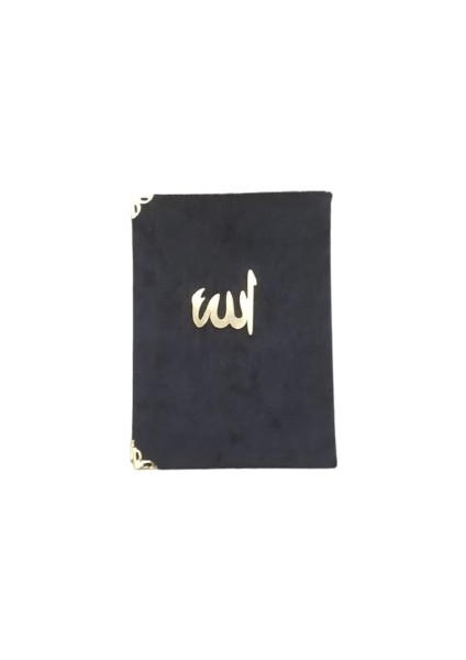 Çanta Boy Kadife Kaplı Yasin Sünger KAPAK-LACİVERT-10LU