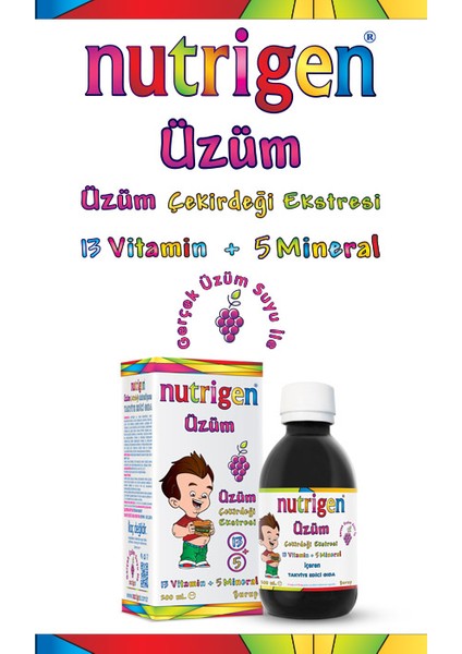 NUTRİGEN Üzüm 200 ml